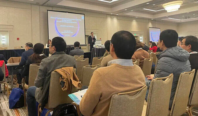 精彩回首 | 米乐YY易游圣诞前夕参展美国华人生物医药科技协会年会