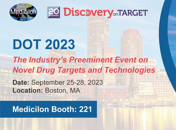 在DOT2023探索新型靶点，，，，，米乐YY易游戴学东博士向导团队赴会