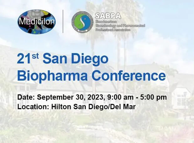 9月30日，，，，，米乐YY易游陈春麟博士将出席第21届圣地亚哥生物制药大会